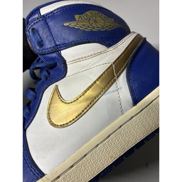 Size 9 - Air Jordan 1 Retro High Gold Medal 332550-406 - Picture 8 of 11
